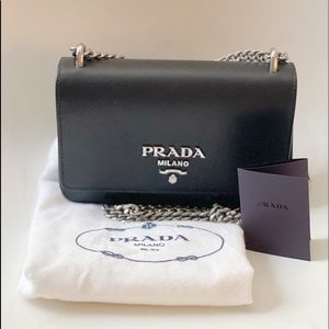 Brand New Prada Saffiano Leather Shoulder Bag